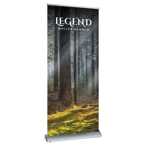 Legend Roll-Up Banner with Replaceable/Interchangable Graphic