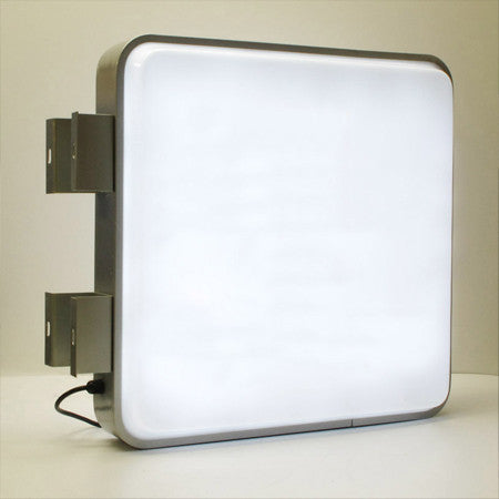 Square Projecting Light Box, Signsaver